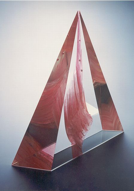  magma I, v 33 cm, přetavená optika, 1996