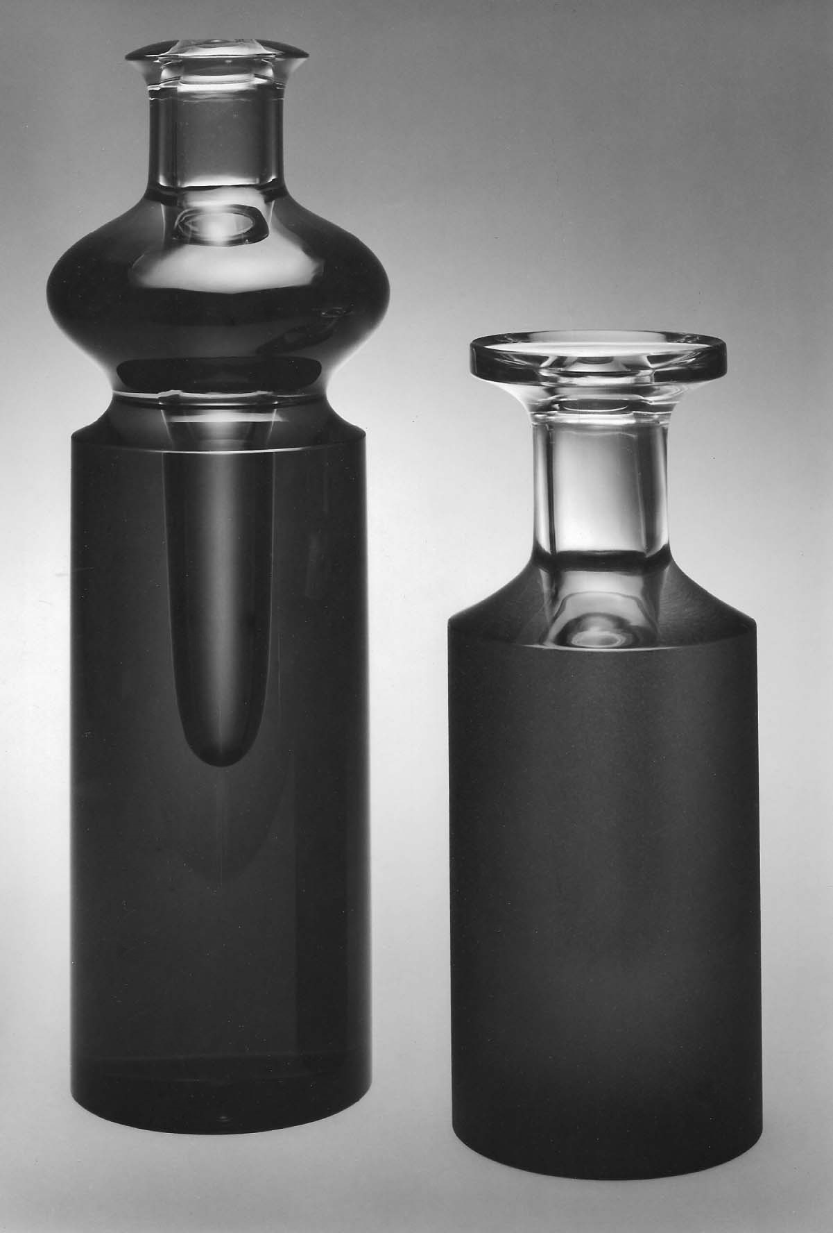 vázy, topas, zelená, v 30 a 20cm,1976